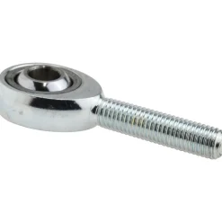Spherical Rod End: 1/4-28" Shank Thread, 1/4" Rod ID, 3/4" Rod OD, 5,262 lb Static Load Capacity