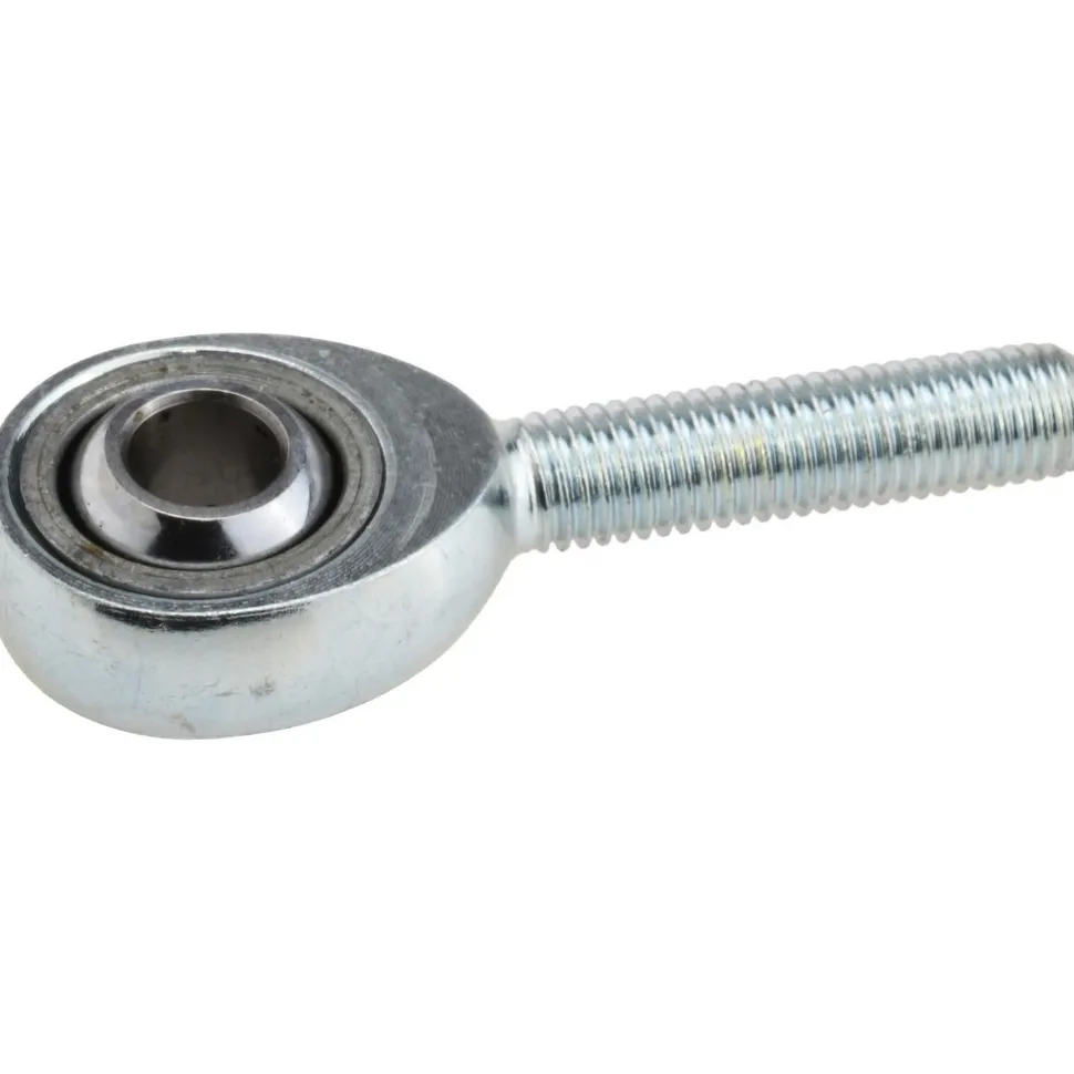 Spherical Rod End: 1/4-28" Shank Thread, 1/4" Rod ID, 3/4" Rod OD, 5,262 lb Static Load Capacity