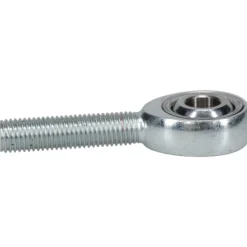 Spherical Rod End: 5/16-24" Shank Thread, 5/16" Rod ID, 7/8" Rod OD, 7,639 lb Static Load Capacity