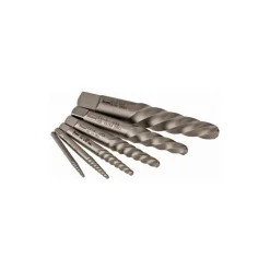 Spiral Flute Screw Extractor & Drill: 35 Pc
