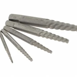 Spiral Flute Screw Extractor: 5 Pc