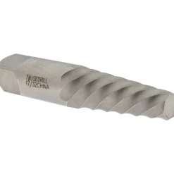 Spiral Flute Screw Extractor: #7, for 22to 27mm, 7/8 to 1-1/8 in, 1/2 in NPT, 1/2 in BSP & M22 to M27 Screws