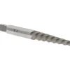Spiral Flute Screw Extractor: #4, for 8 to 10 mm, 9/32 to 3/8 in, 1/8 in NPT & 1/8 in BSP Screws