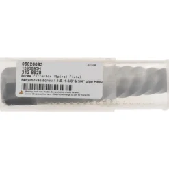 Spiral Flute Screw Extractor: #8, for 1-1/8 to 1-3/8 in, 1-1/8 to 1-3/8 in, 3/4 in NPT, 3/4 in BSP & 27 to 36 mm Screws