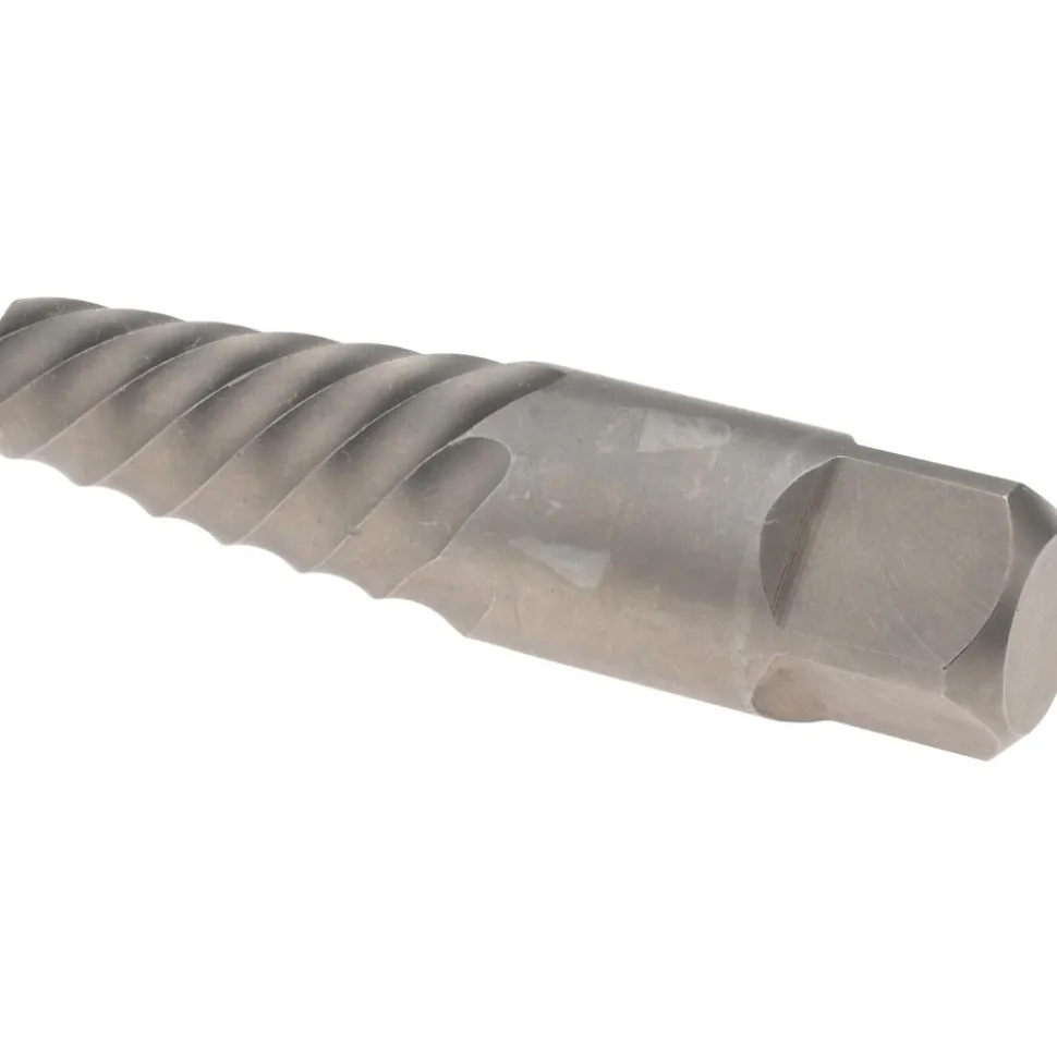 Spiral Flute Screw Extractor: #8, for 1-1/8 to 1-3/8 in, 1-1/8 to 1-3/8 in, 3/4 in NPT, 3/4 in BSP & 27 to 36 mm Screws