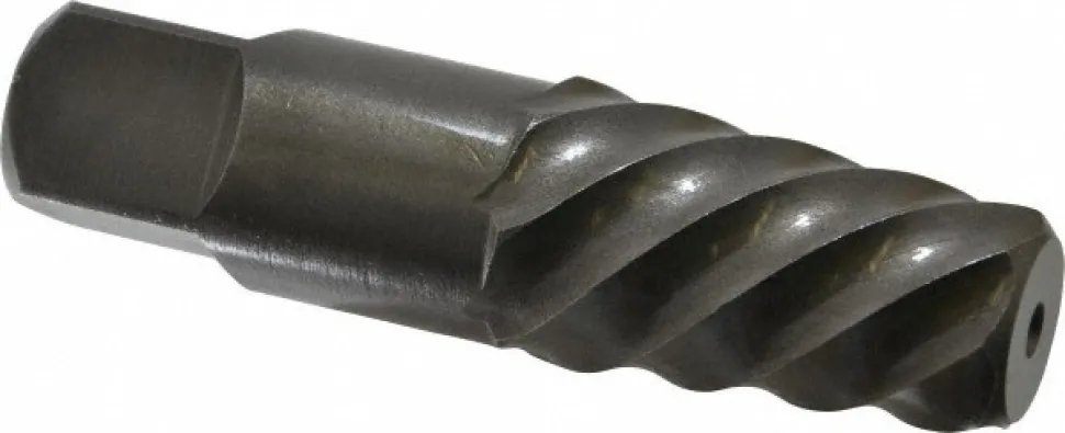 Spiral Flute Screw Extractor: #9, for 1-3/4 to 2-1/8 in Screws