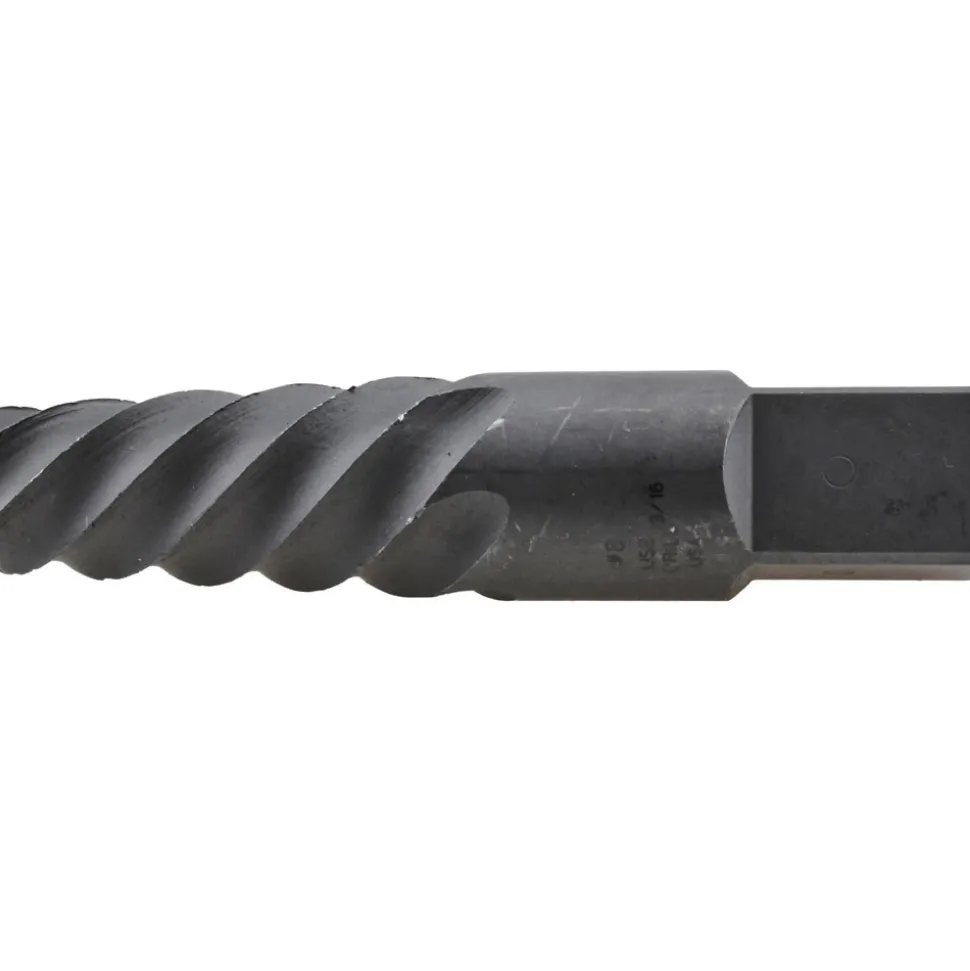 Spiral Flute Screw Extractor: #8, for 1-3/8 to 1-3/4 in Screws