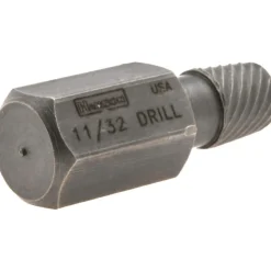Spiral Flute Screw Extractor: 11/32 in, for 5/8 in Screws