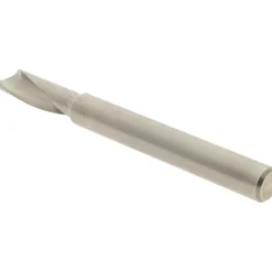 Spiral Router Bit: 1/4" Dia, 3/4" LOC, 1/4" Shank Dia, 1 Flute, Upcut