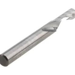 Spiral Router Bit: 1/4" Dia, 3/4" LOC, 1/4" Shank Dia, 1 Flute, Upcut
