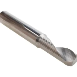 Spiral Router Bit: 3/8" Dia, 1-1/8" LOC, 3/8" Shank Dia, 1 Flute, Upcut