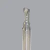 Spiral Router Bit: 3/16" Dia, 3/8" LOC, 1/4" Shank Dia, 1 Flute, Upcut