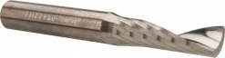 Spiral Router Bit: 3/8" Dia, 1-1/8" LOC, 3/8" Shank Dia, 1 Flute, Upcut