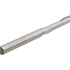 Spiral Router Bit: 1/4" Dia, 1-1/4" LOC, 1/4" Shank Dia, 1 Flute, Upcut