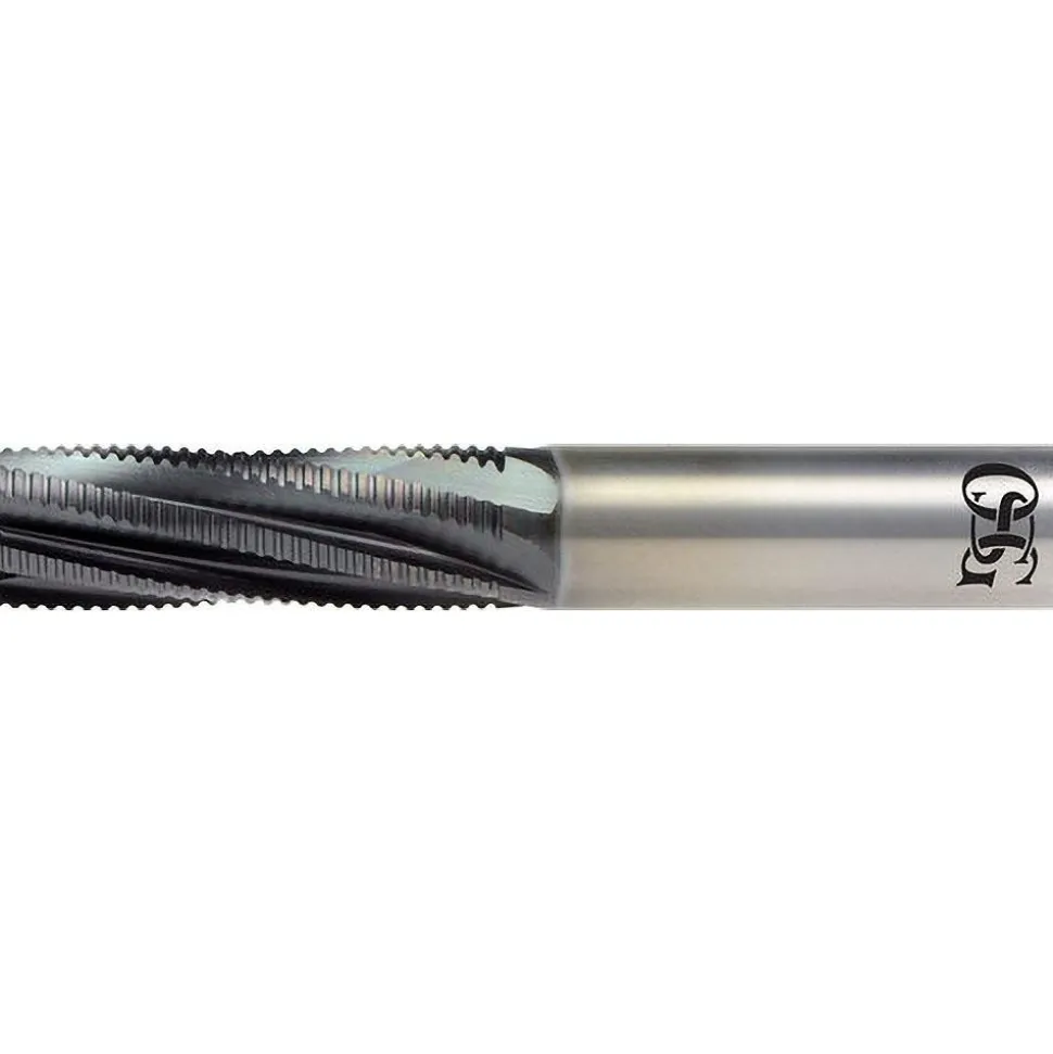 Spiral Router Bit: 1/2" Dia, 1-1/2" LOC, 1/2" Shank Dia, 8 Flute, Spiral