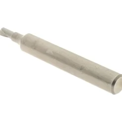 Spiral Router Bit: 1/8" Dia, 1/4" LOC, 1/4" Shank Dia, 1 Flute, Upcut