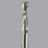 Spiral Router Bit: 1/4" Dia, 1" LOC, 1/4" Shank Dia, 2 Flute, Upcut