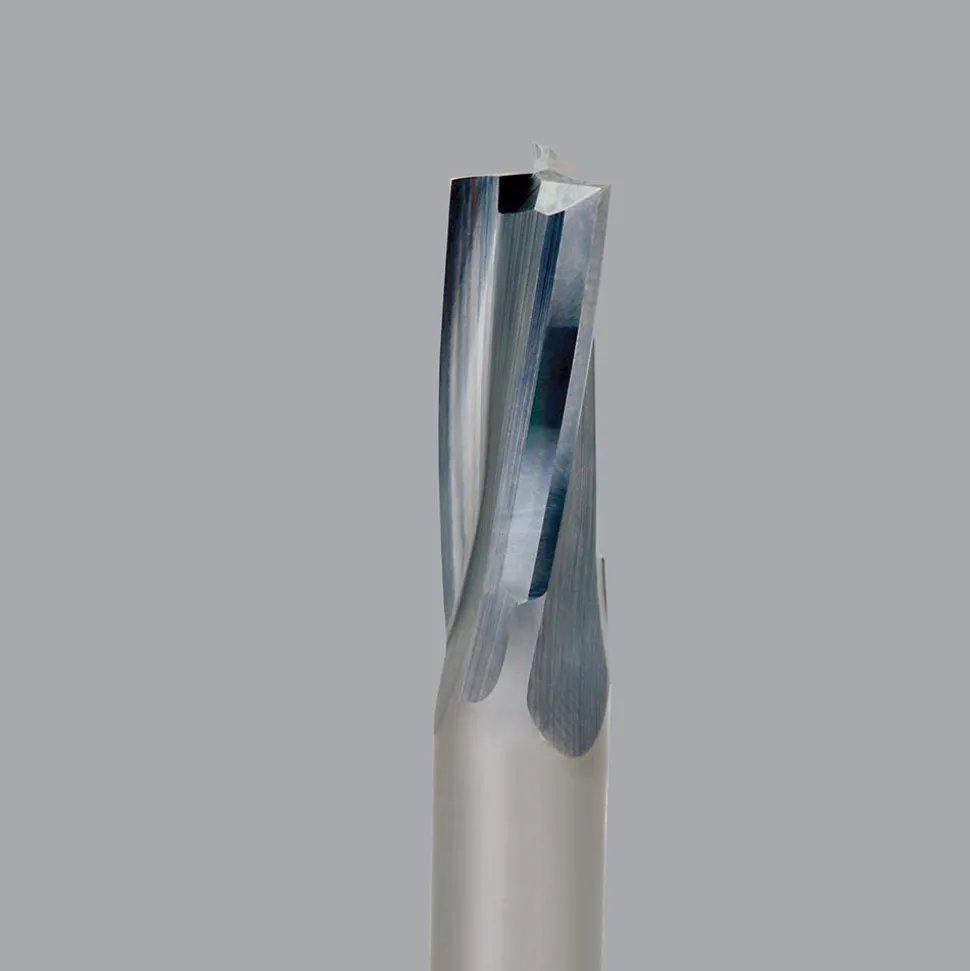 Spiral Router Bit: 1/2" Dia, 1-1/8" LOC, 1/2" Shank Dia, 3 Flute, Upcut