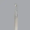 Spiral Router Bit: 3/32" Dia, 1/4" LOC, 1/8" Shank Dia, 1 Flute, Upcut