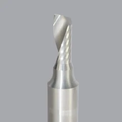 Spiral Router Bit: 5/16" Dia, 3/4" LOC, 1/2" Shank Dia, 1 Flute, Upcut