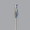 Spiral Router Bit: 1/4" Dia, 3/4" LOC, 1/4" Shank Dia, 1 Flute, Downcut