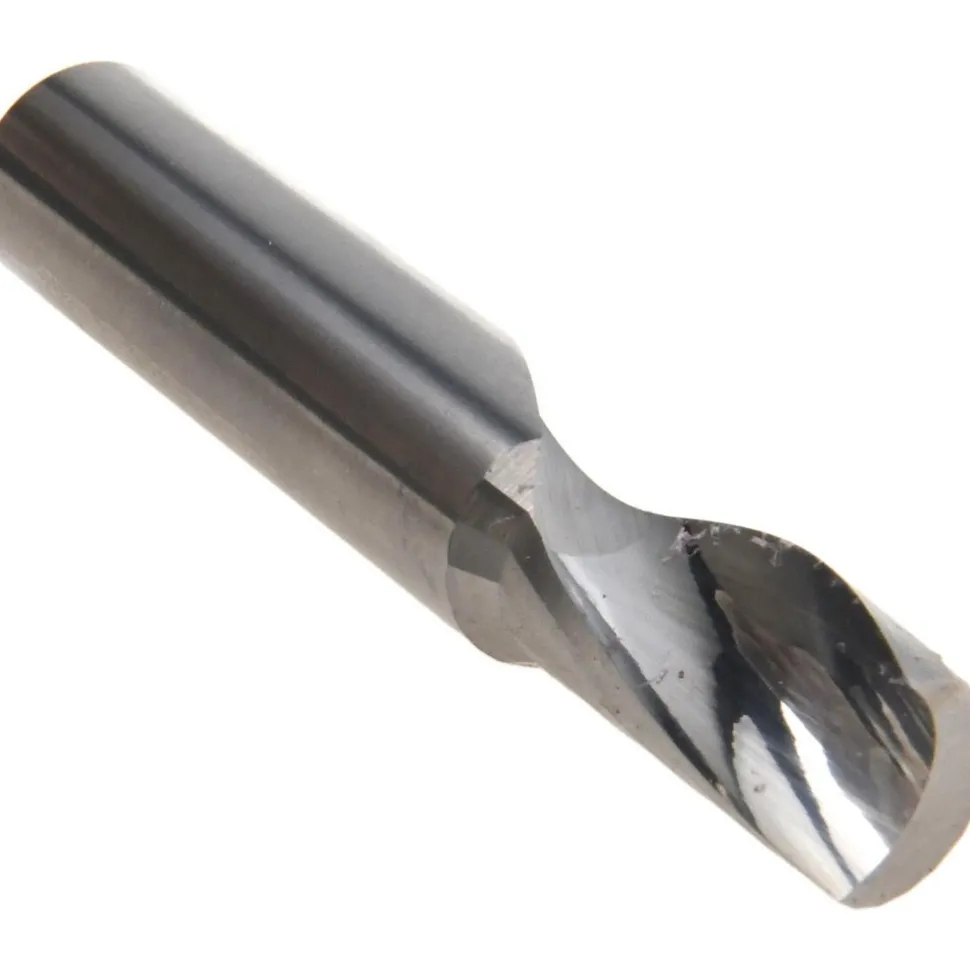 Spiral Router Bit: 1/2" Dia, 1" LOC, 1/2" Shank Dia, 1 Flute, Upcut