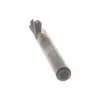 Spiral Router Bit: 1/4" Dia, 3/4" LOC, 1/4" Shank Dia, 4 Flute, Spiral