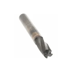 Spiral Router Bit: 1/4" Dia, 3/4" LOC, 1/4" Shank Dia, 4 Flute, Spiral
