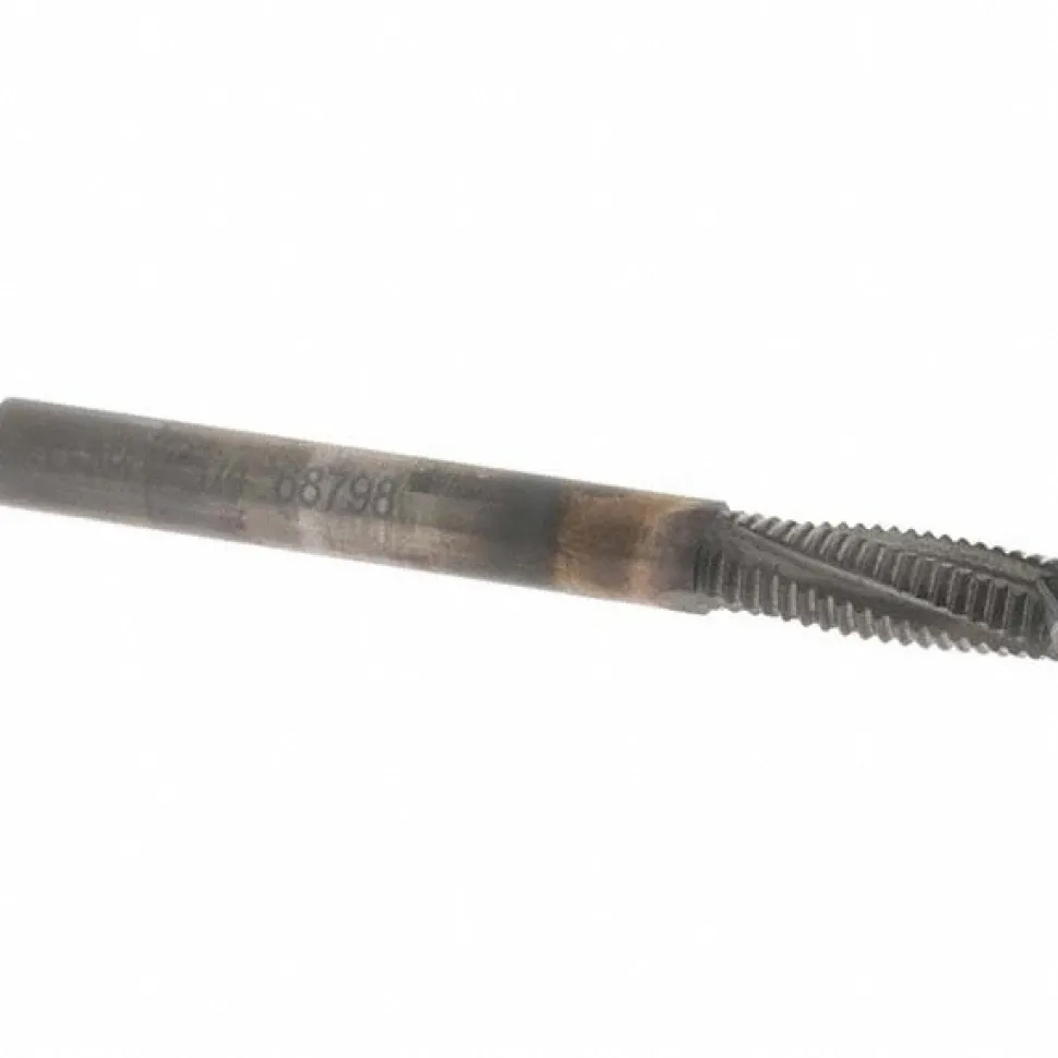 Spiral Router Bit: 1/4" Dia, 3/4" LOC, 1/4" Shank Dia, 4 Flute, Spiral
