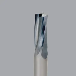 Spiral Router Bit: 3/8" Dia, 1-1/8" LOC, 3/8" Shank Dia, 3 Flute, Upcut