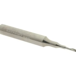 Spiral Router Bit: 1/16" Dia, 1/4" LOC, 1/4" Shank Dia, 1 Flute, Upcut