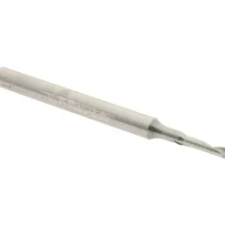 Spiral Router Bit: 1/16" Dia, 1/4" LOC, 1/8" Shank Dia, 1 Flute, Upcut