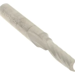 Spiral Router Bit: 3/16" Dia, 5/8" LOC, 1/4" Shank Dia, 1 Flute, Upcut