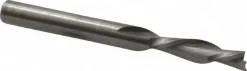 Spiral Router Bit: 3/16" Dia, 3/4" LOC, 3/16" Shank Dia, 2 Flute, Downcut