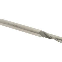 Spiral Router Bit: 5.00 mm Dia, 16.00 mm LOC, 6.00 mm Shank Dia, 1 Flute, Upcut