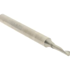 Spiral Router Bit: 3.00 mm Dia, 12.00 mm LOC, 6.00 mm Shank Dia, 1 Flute, Upcut