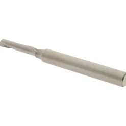 Spiral Router Bit: 4.00 mm Dia, 20.00 mm LOC, 6.00 mm Shank Dia, 1 Flute, Upcut