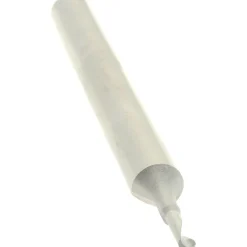 Spiral Router Bit: 2.00 mm Dia, 6.00 mm LOC, 6.00 mm Shank Dia, 1 Flute, Upcut