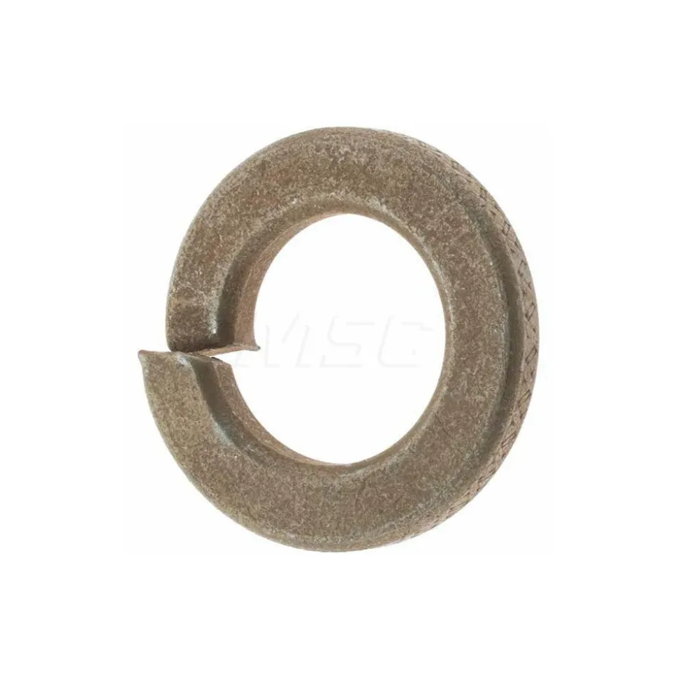 Split Lock Washer: 1/2 in Screw, AISI 4037 Alloy Steel