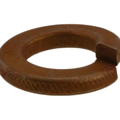 Split Lock Washer: 3/8 in Screw, AISI 4037 Alloy Steel