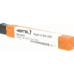 Spotting Drill: 1/4" Dia, 90 deg, 2-5/8" OAL, Cobalt M-42