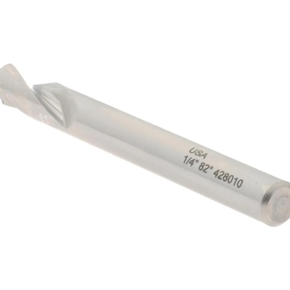 Spotting Drill: 1/4" Dia, 82 deg, 2-5/8" OAL, Cobalt M-42