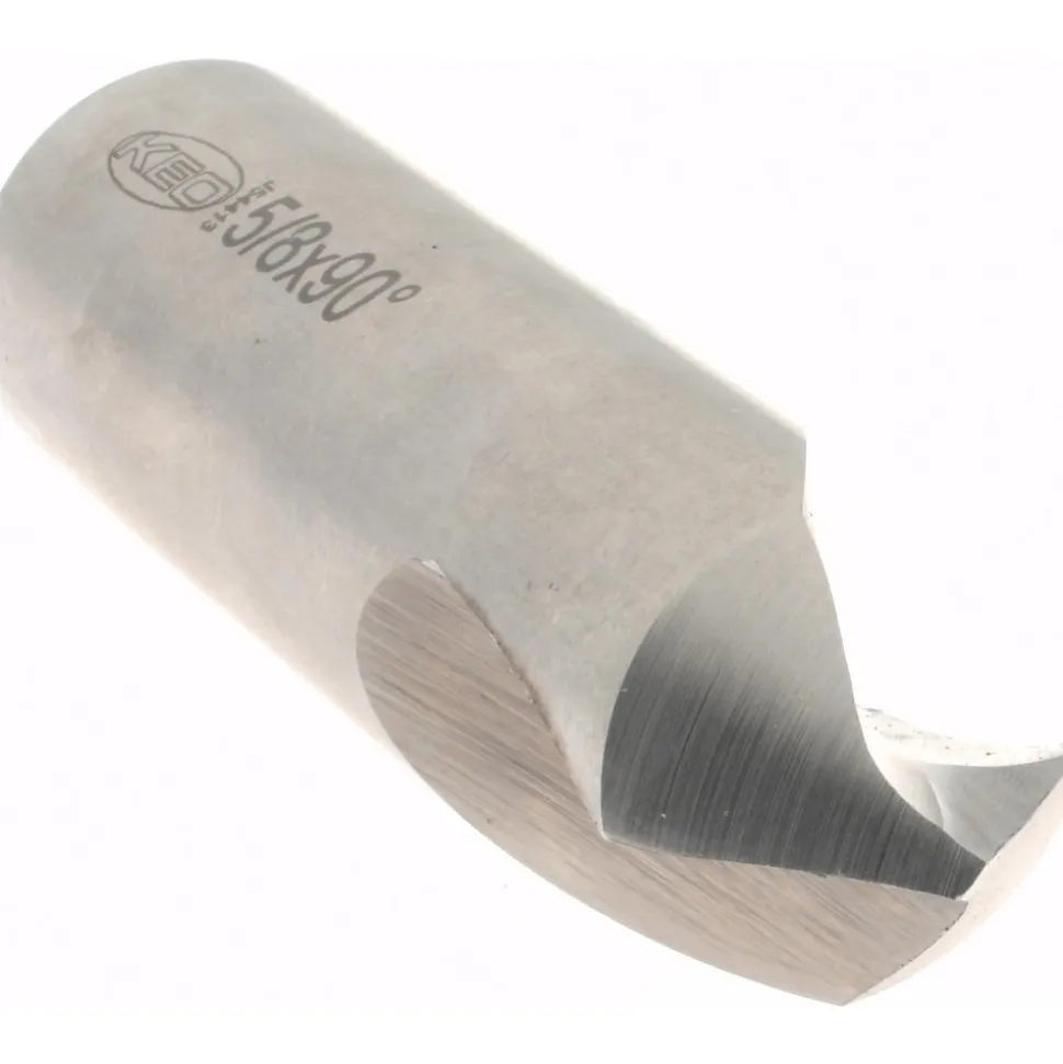 Spotting Drill: 5/8" Dia, 90 deg, 2-1/4" OAL, High-Speed Steel