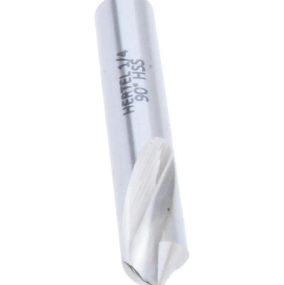 Spotting Drill: 1/4" Dia, 90 deg, 1-1/2" OAL, High-Speed Steel