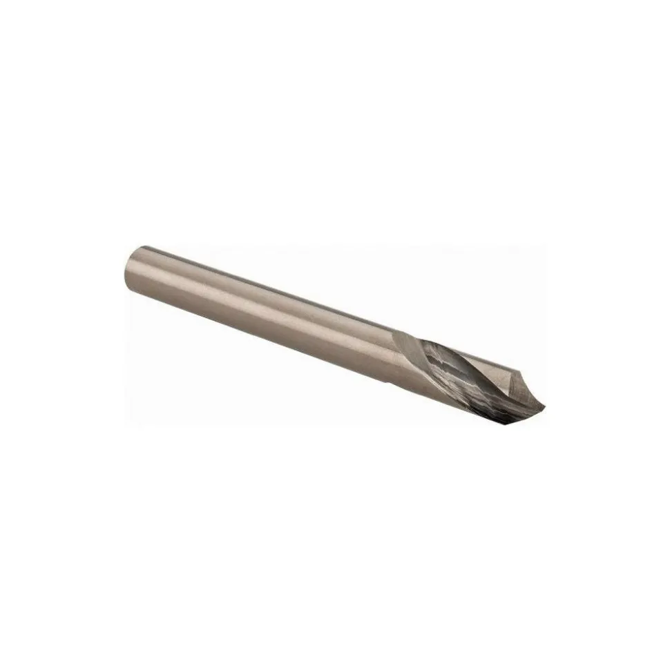 Spotting Drill: 1/4" Dia, 90 deg, 2-1/2" OAL, Solid Carbide