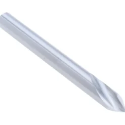 Spotting Drill: 1/4" Dia, 60 deg, 2-1/2" OAL, Solid Carbide