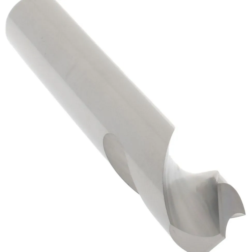 Spotting Drill: 5/16" Dia, 90 deg, 2-1/2" OAL, Solid Carbide