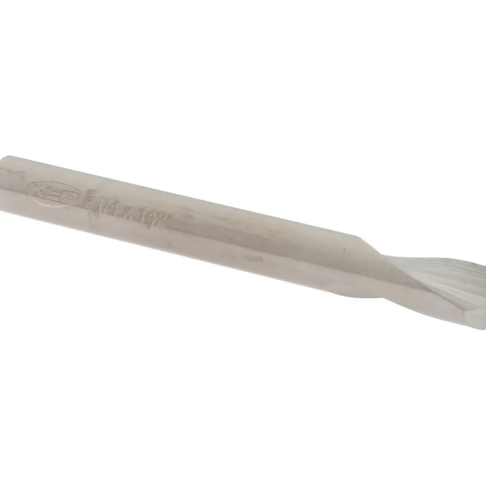 Spotting Drill: 1/4" Dia, 142 deg, 2-1/2" OAL, Solid Carbide