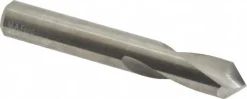 Spotting Drill: 3/8" Dia, 90 deg, 2-1/2" OAL, Solid Carbide