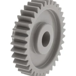 Spur Gear: 35 Teeth, 3/8" Bore Dia, Standard Bore
